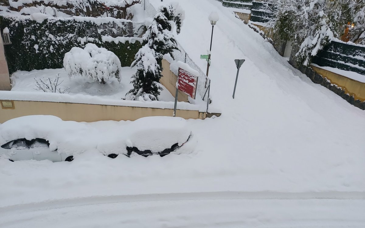 Análisis del temporal Filomena en Cataluña